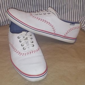 KEDS Baseball canvas Sneakers Tennis Shoes Women's 6.5 6 1/2